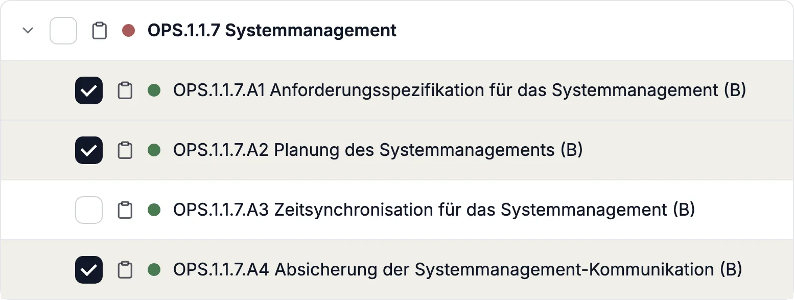 Welche Anforderungen zu erfüllen sind