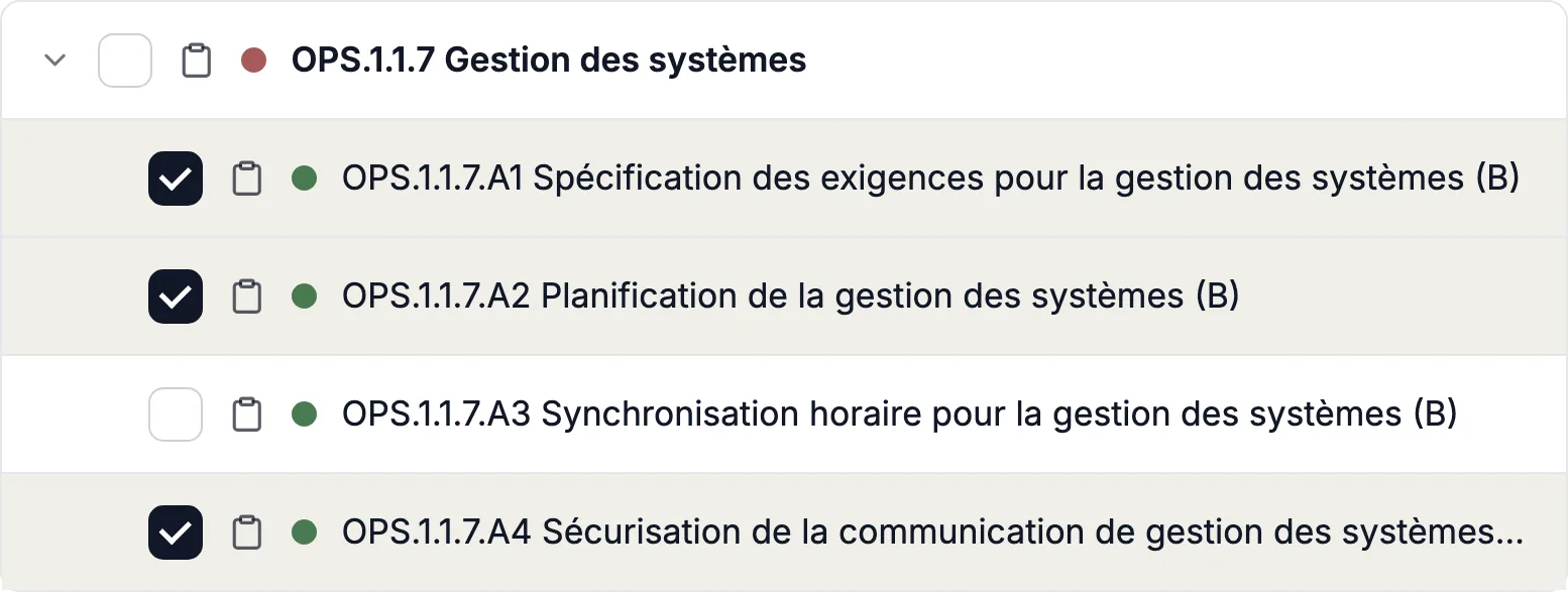 Quelles exigences sont à satisfaire