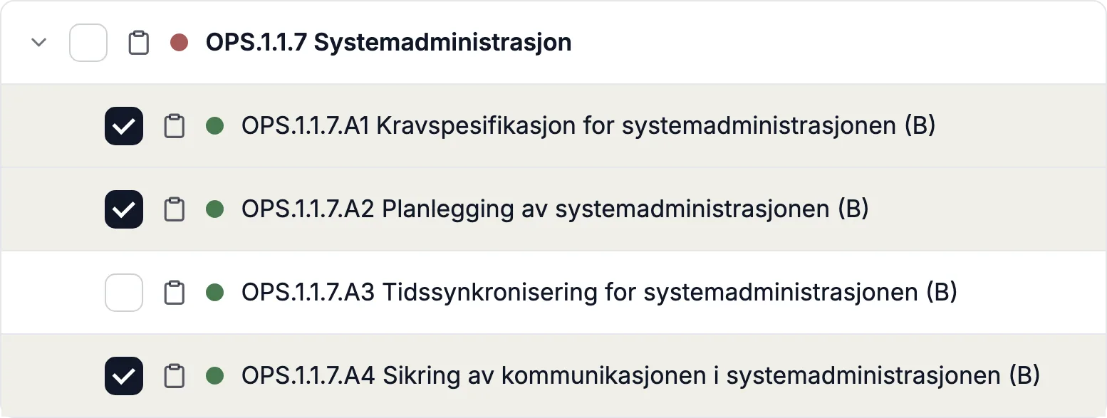 Hvilke krav som må oppfylles